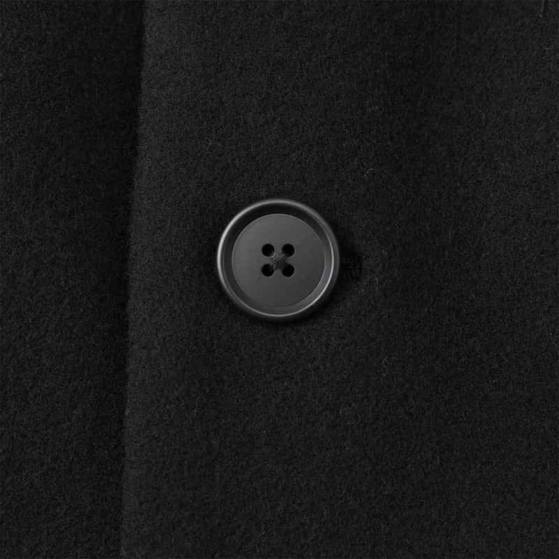 BARNEYS NEW YORK ウールメルトン素材ジャケット BLACK