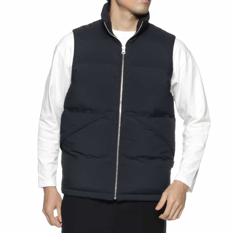 BARNEYS NEW YORK ダウンベスト BLACK