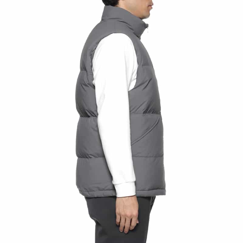 BARNEYS NEW YORK ダウンベスト GRAY