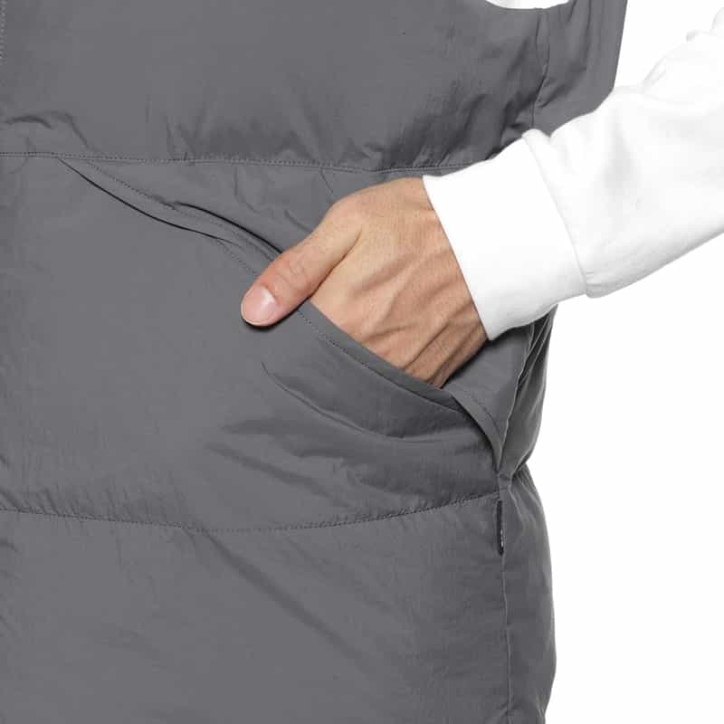 BARNEYS NEW YORK ダウンベスト GRAY