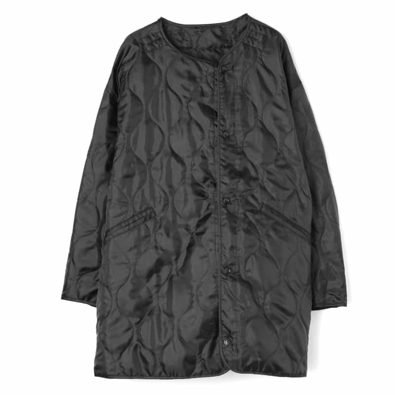 BARNEYS NEW YORK ウールギャバジン素材モッズコート BROWN