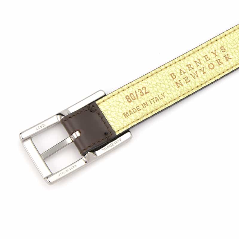 BARNEYS NEW YORK リバーシブルベルト GOLD