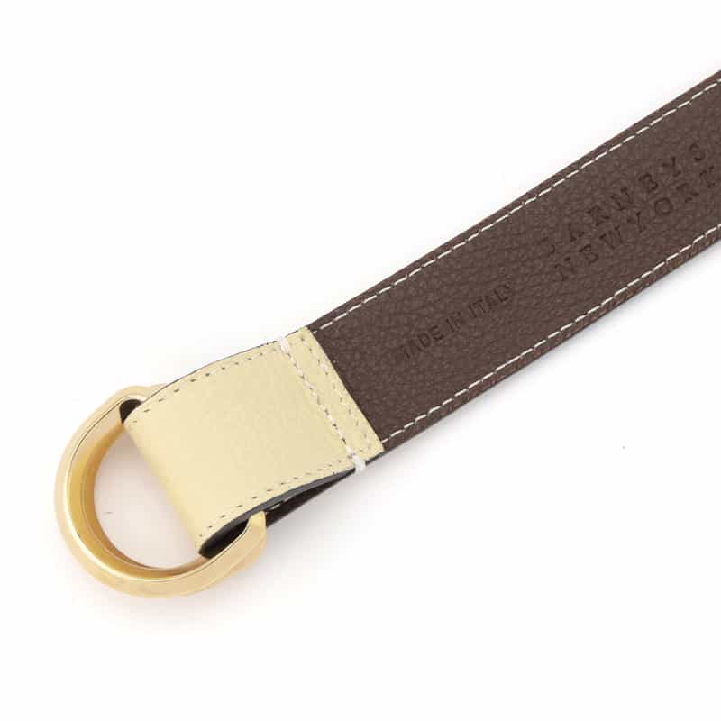 BARNEYS NEW YORK リバーシブルベルト IVORY