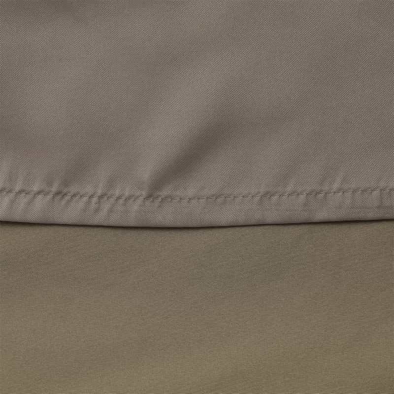 BARNEYS NEW YORK ウォッシャブル シャイニータフタ素材ボリュームタックスカート BROWN