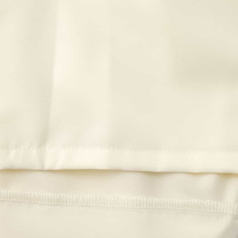 BARNEYS NEW YORK ウォッシャブル サイドタックサルエルパンツ WHITE