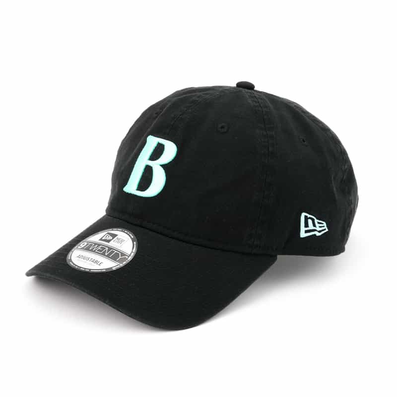 BARNEYS NEW YORK "BARNEYS" NEW ERA ロゴキャップ BLACK
