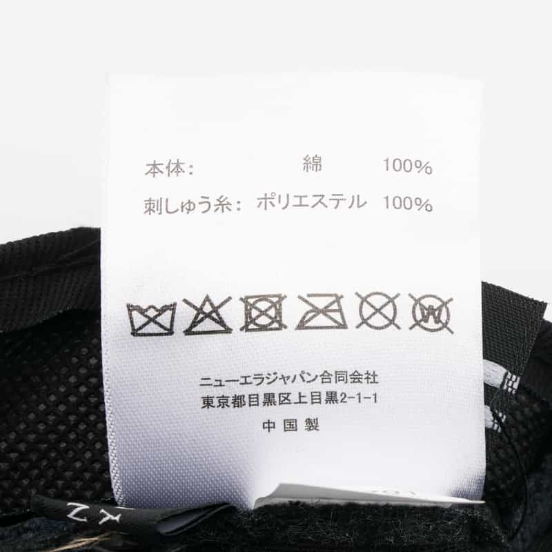 BARNEYS NEW YORK "BARNEYS" NEW ERA ロゴキャップ BLACK