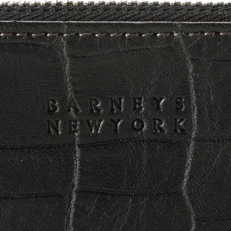 BARNEYS NEW YORK レザーキーケース（ホリデー限定カラー） BLACK