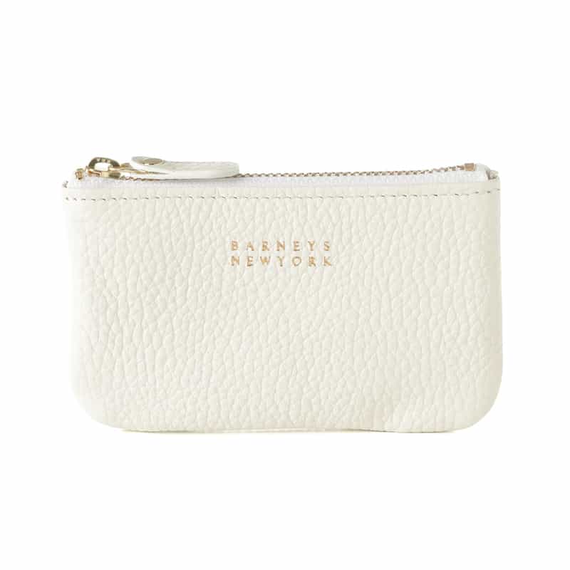 BARNEYS NEW YORK レザーキーケース（ホリデー限定カラー） WHITE