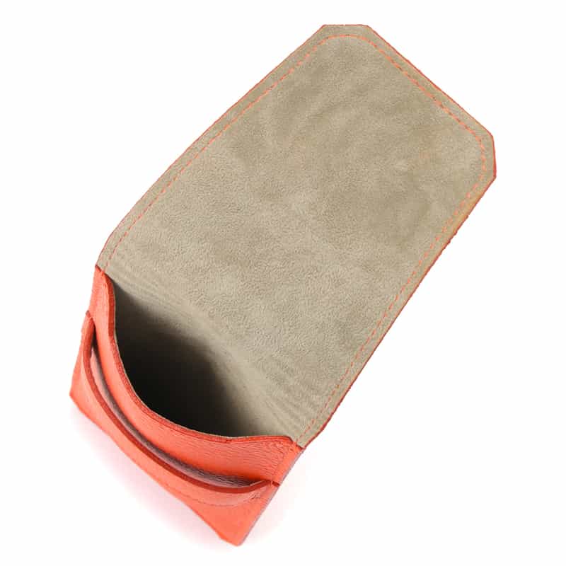 BARNEYS NEW YORK レザーケース ORANGE