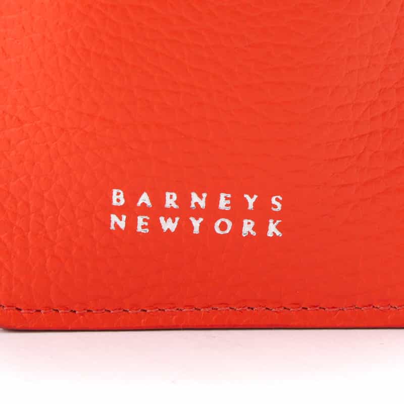 BARNEYS NEW YORK レザーケース ORANGE