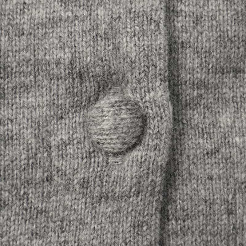 ATELIER EDITION ATELIER EDITION ＜アトリエ エディション＞ボタニカル刺繍ニットカーディガン GRAY