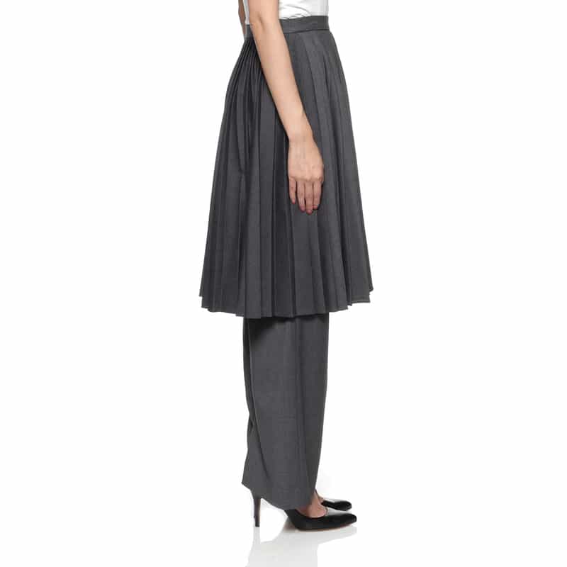 ATELIER EDITION ATELIER EDITION ＜アトリエ エディション＞レイヤードパンツ GRAY