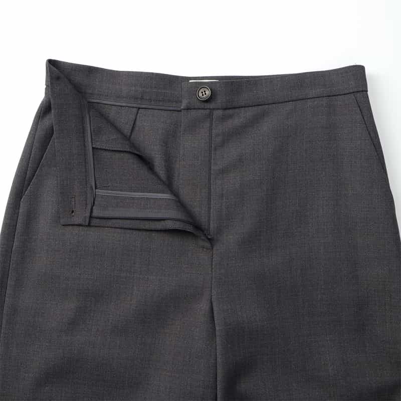 ATELIER EDITION ATELIER EDITION ＜アトリエ エディション＞レイヤードパンツ GRAY