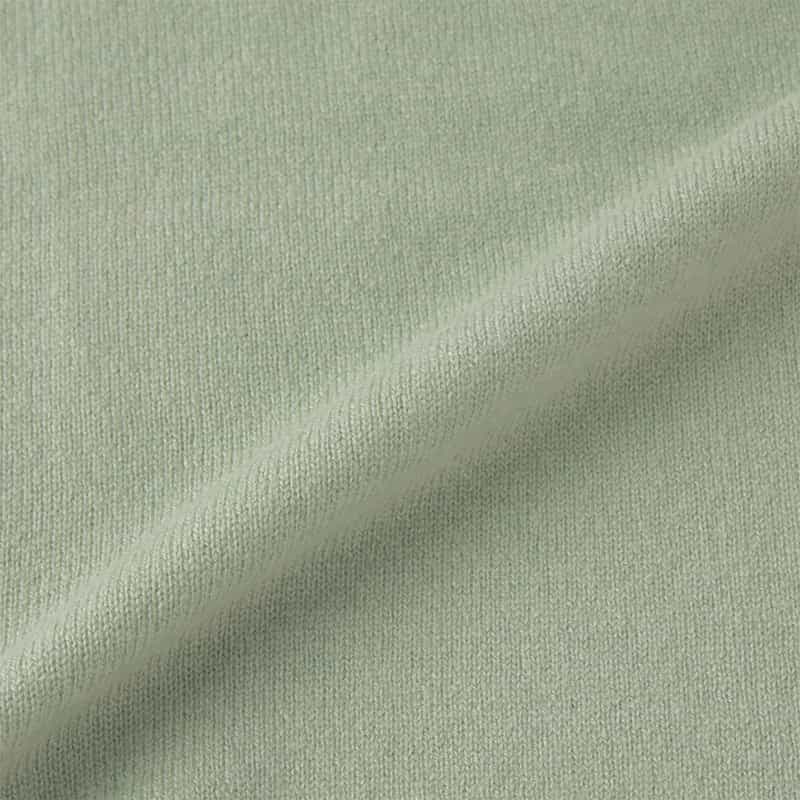 ATELIER EDITION ATELIER EDITION ＜アトリエ エディション＞カシミヤ フリルニットビスチェ LIGHT GREEN