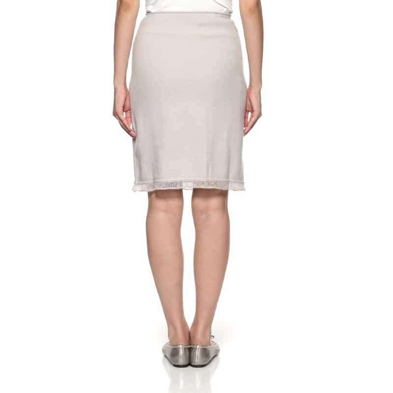 ATELIER EDITION ATELIER EDITION ＜アトリエ エディション＞カシミヤ フリルニットスカート PINK