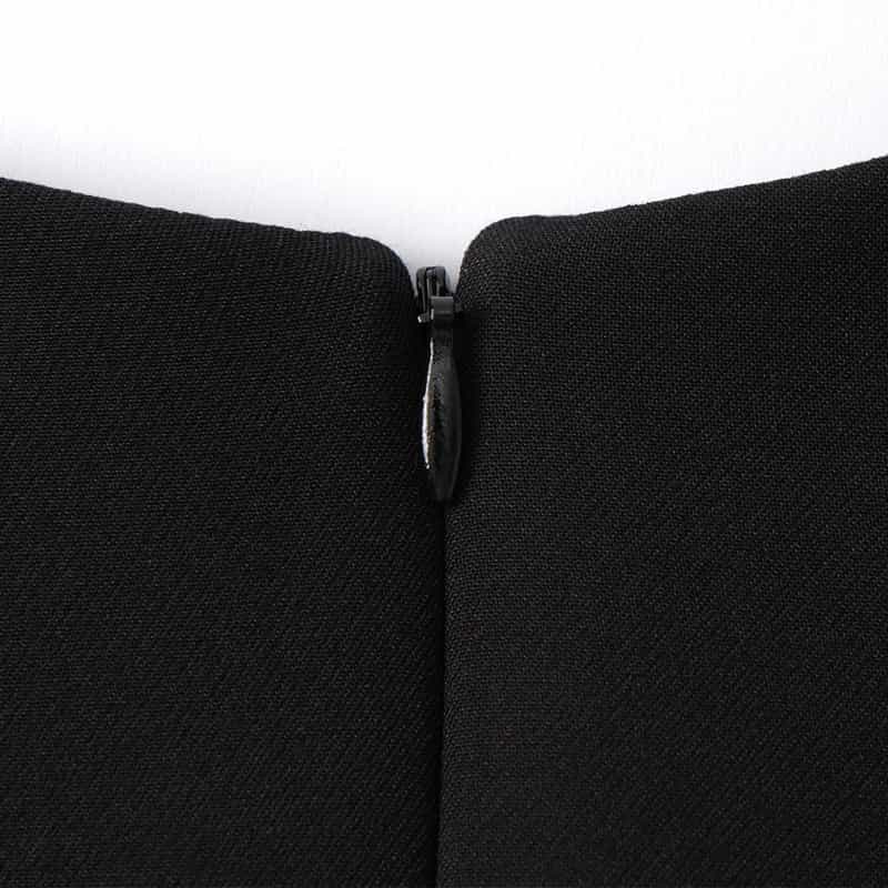 ATELIER EDITION ATELIER EDITION ＜アトリエ エディション＞スクエアネックバルーンドレス BLACK