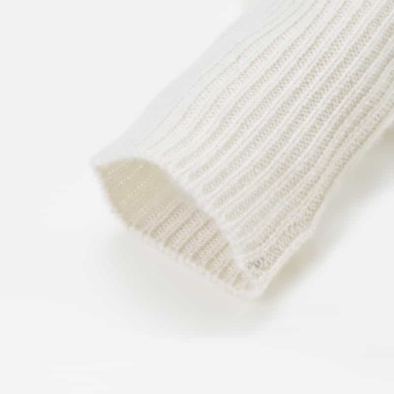 BARNEYS NEW YORK カシミヤフィンガーレスグローブ IVORY