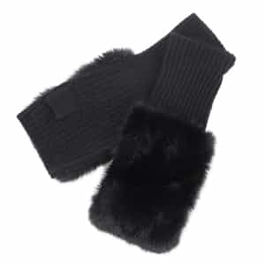 カシミヤフィンガーレスグローブ