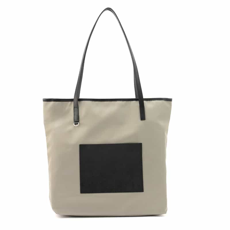 BARNEYS NEW YORK ナイロントートバッグ LIGHT GRAY