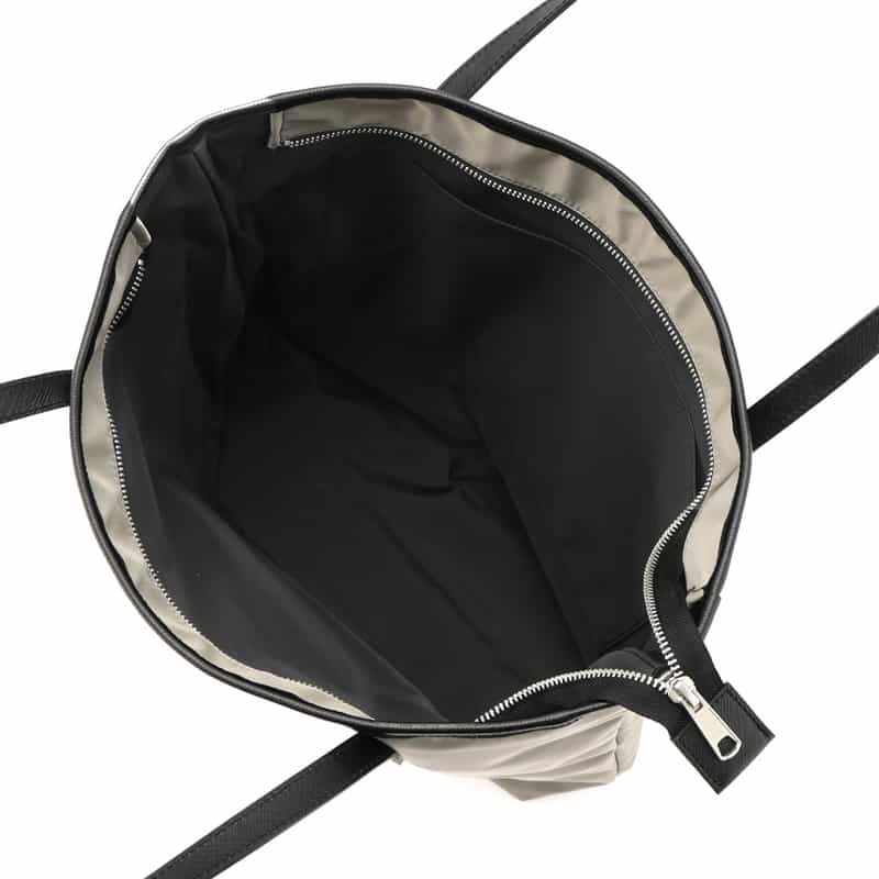 BARNEYS NEW YORK ナイロントートバッグ LIGHT GRAY