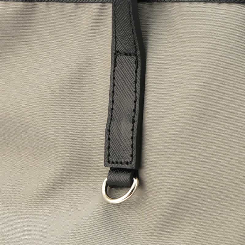 BARNEYS NEW YORK ナイロントートバッグ LIGHT GRAY