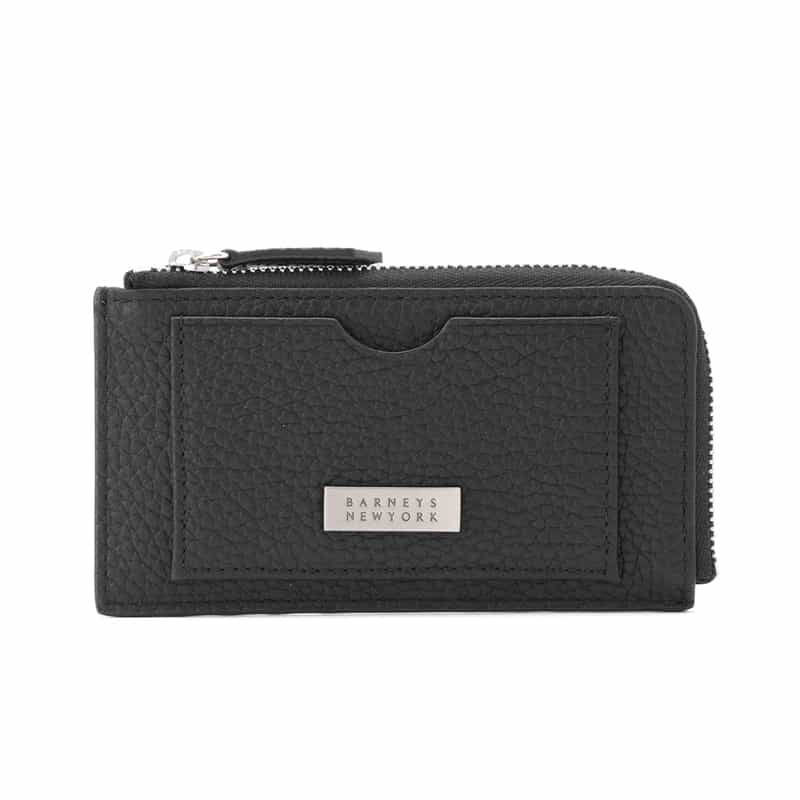 BARNEYS NEW YORK シュリンクレザー フラグメントケース BLACK
