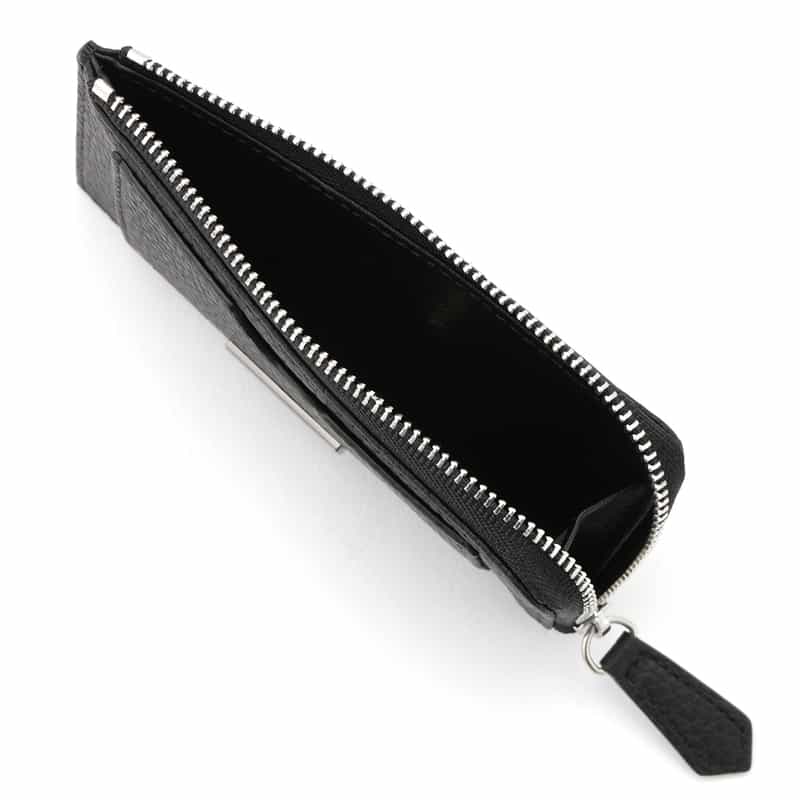 BARNEYS NEW YORK シュリンクレザー フラグメントケース BLACK