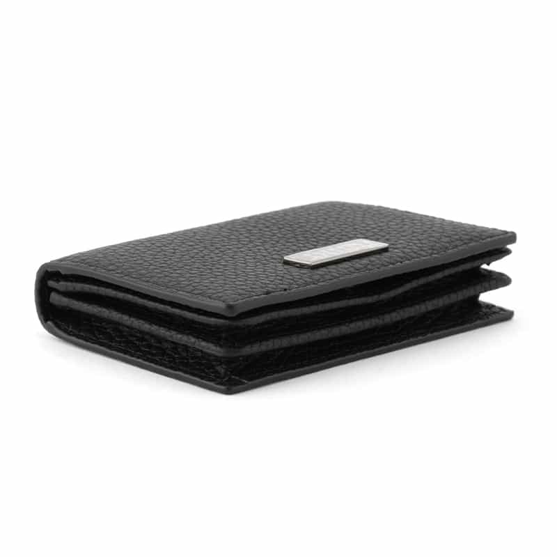 BARNEYS NEW YORK シュリンクレザー カードケース BLACK