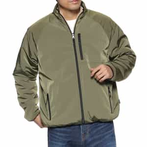 リバーシブルボアブルゾン