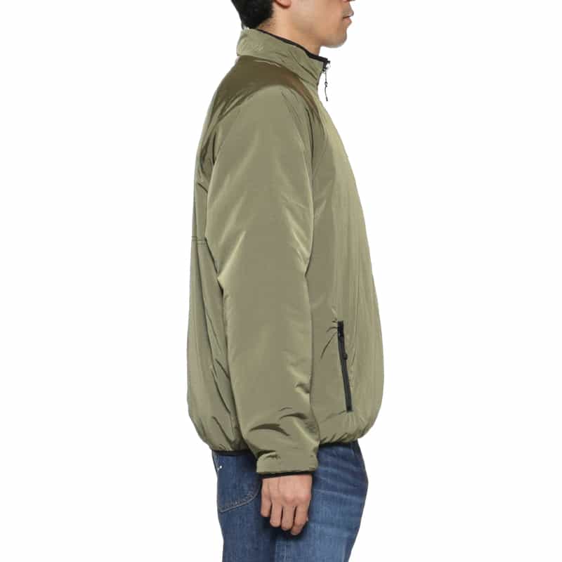 BARNEYS NEW YORK リバーシブルボアブルゾン KHAKI