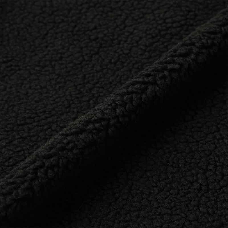 BARNEYS NEW YORK リバーシブルボアブルゾン BLACK