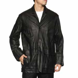 レザーカーコート