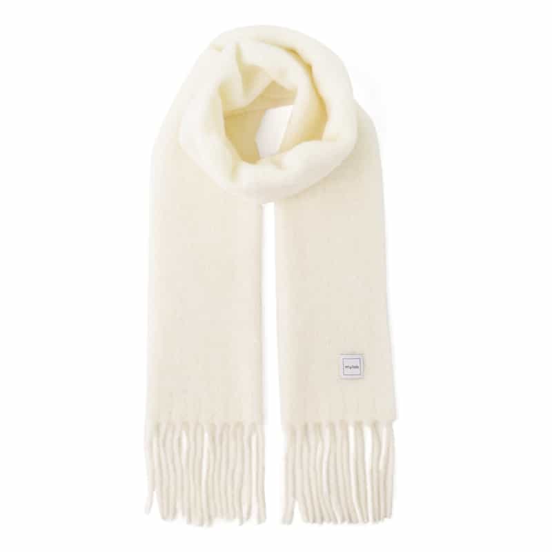 MYLAB MYLAB＜マイラブ＞ マフラー（35cm×220cm） WHITE