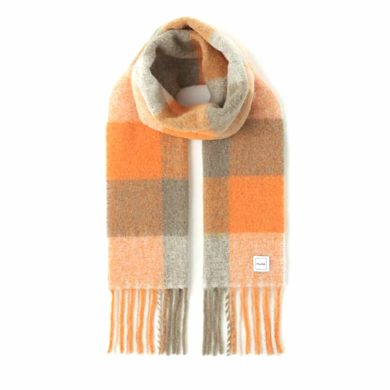 MYLAB MYLAB＜マイラブ＞ マフラー（35cm×220cm） ORANGE