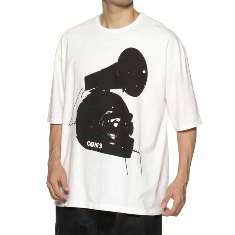 UNDERCOVER UNDERCOVER＜アンダーカバー＞プリントTシャツ WHITE