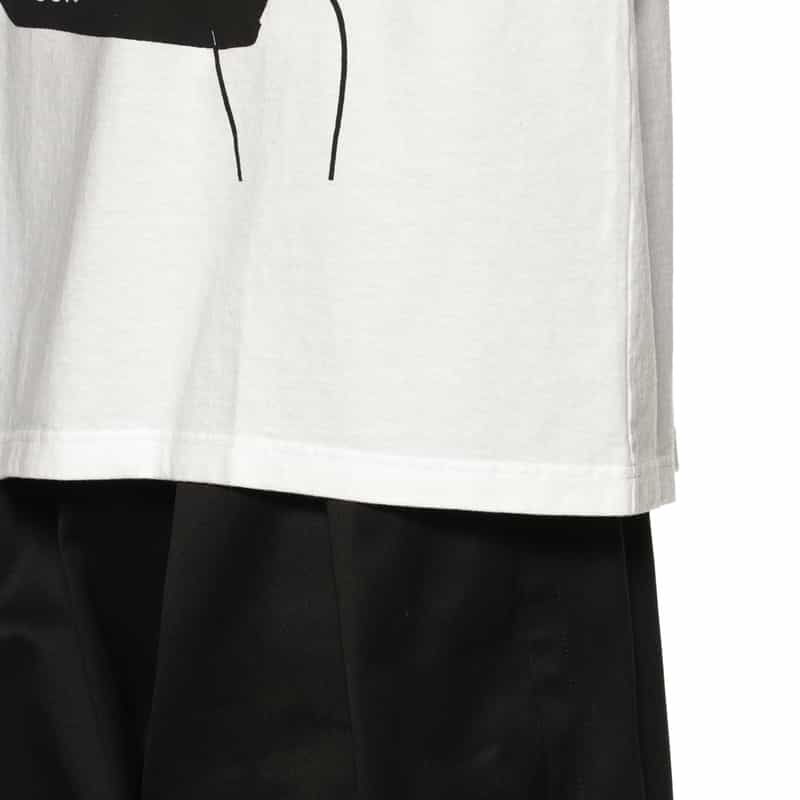 UNDERCOVER UNDERCOVER＜アンダーカバー＞プリントTシャツ WHITE