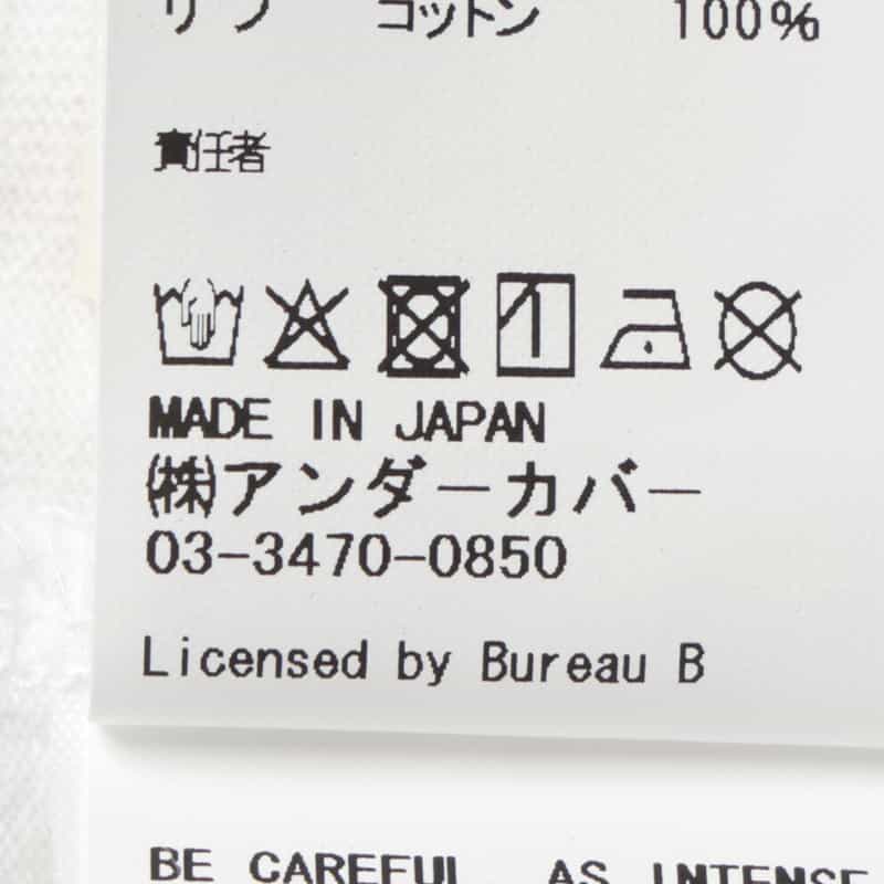 UNDERCOVER UNDERCOVER＜アンダーカバー＞プリントTシャツ WHITE