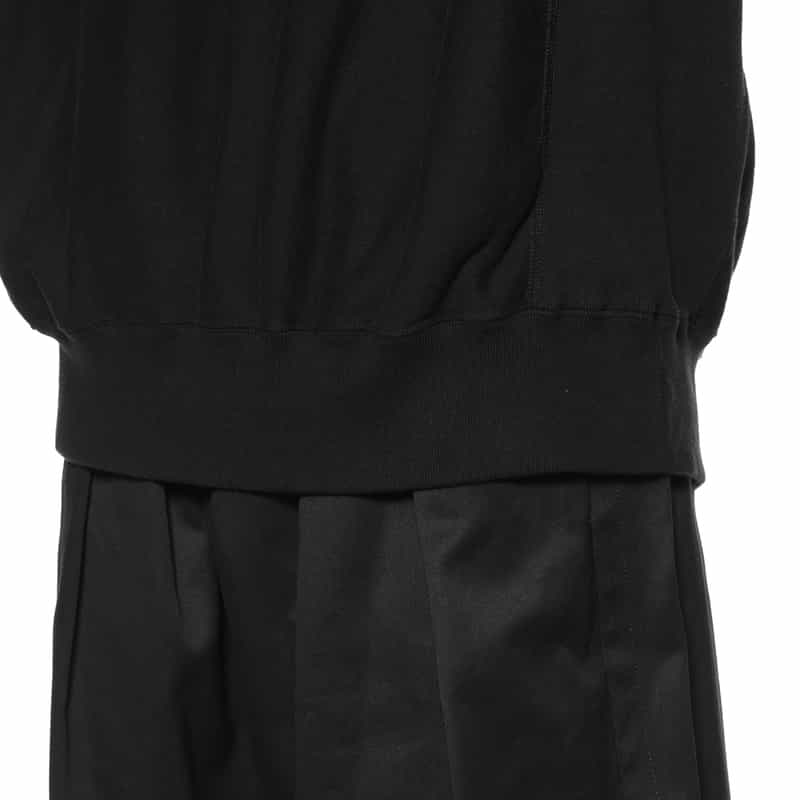 UNDERCOVER UNDERCOVER＜アンダーカバー＞プリント入りスウェットプルオーバー BLACK