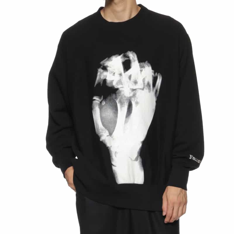 UNDERCOVER UNDERCOVER＜アンダーカバー＞ スウェットプルオーバー BLACK