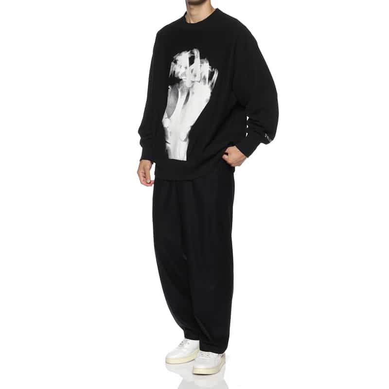 UNDERCOVER UNDERCOVER＜アンダーカバー＞ スウェットプルオーバー BLACK