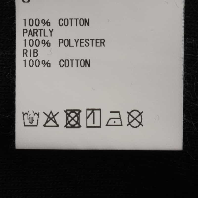 UNDERCOVER UNDERCOVER＜アンダーカバー＞ スウェットプルオーバー BLACK