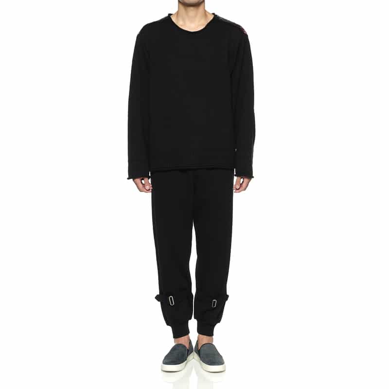 UNDERCOVER UNDERCOVER＜アンダーカバー＞ ニットプルオーバー BLACK