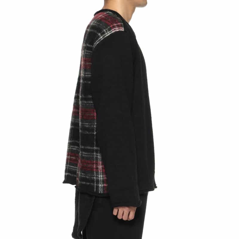 UNDERCOVER UNDERCOVER＜アンダーカバー＞ ニットプルオーバー BLACK