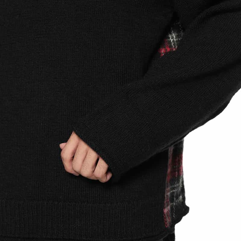 UNDERCOVER UNDERCOVER＜アンダーカバー＞ ニットプルオーバー BLACK