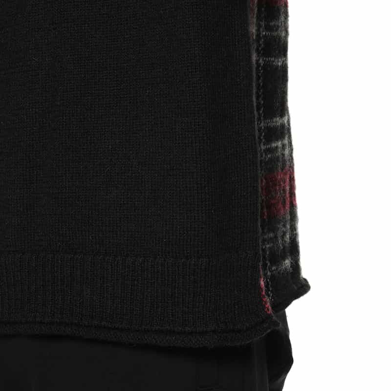 UNDERCOVER UNDERCOVER＜アンダーカバー＞ ニットプルオーバー BLACK