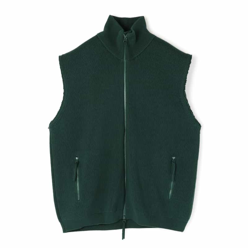 PIPPIOLINO PIPPIOLINO＜ピッピオリーノ＞ ドライバーズニットベスト GREEN