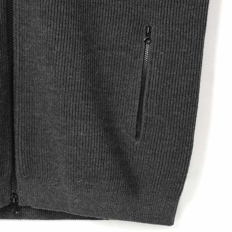PIPPIOLINO PIPPIOLINO＜ピッピオリーノ＞ ドライバーズニットベスト DARK GRAY