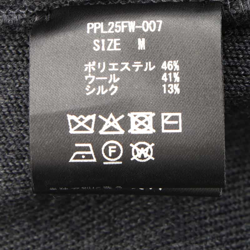 PIPPIOLINO PIPPIOLINO＜ピッピオリーノ＞ バーニーズ　ニューヨーク限定 ニットプルオーバー DARK GRAY