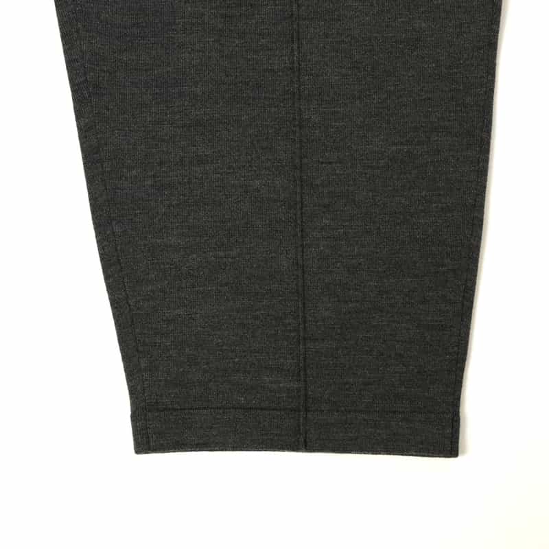 PIPPIOLINO PIPPIOLINO＜ピッピオリーノ＞ バーニーズ　ニューヨーク限定 セットアップタック入りワイドパンツ DARK GRAY